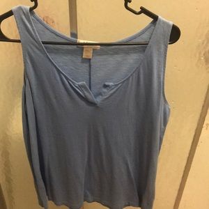 Blue tank